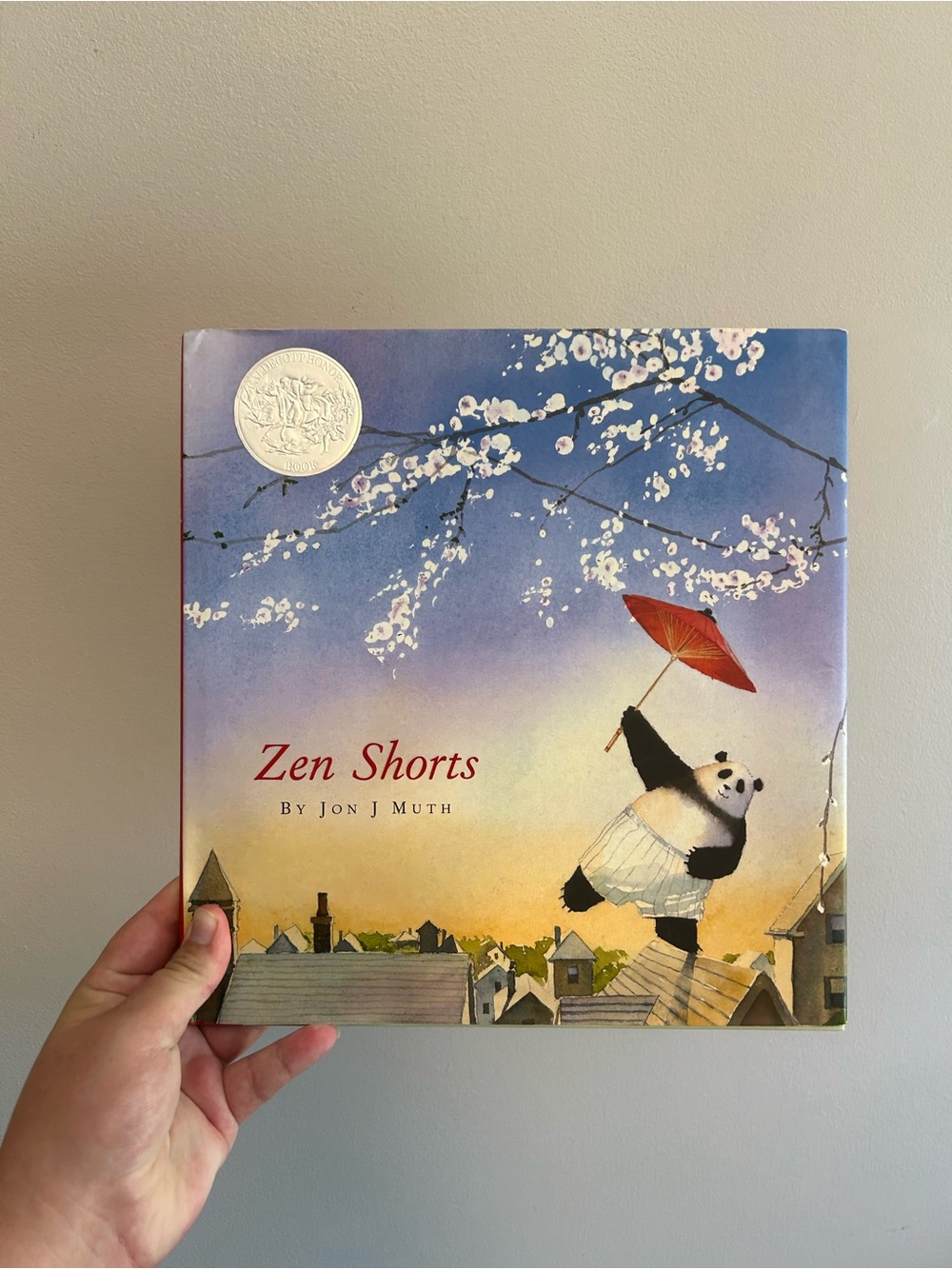 Zen Shorts by Jon J Muth - Illustrated Children's Book, Blue & Cream Cover